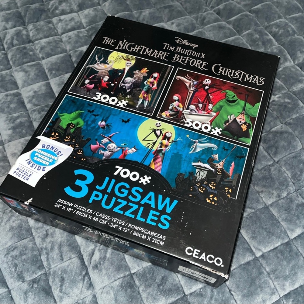 Jigsaw Puzzle Nightmare Before Christmas